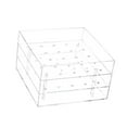 thumbnail image 4 of Caja de Flores Acrílico Rose Flower Arreglo Caja de 25 agujeros, 4 of 9