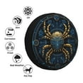 thumbnail image 5 of ZNDUO Cancer Pattern Spare Tire Cover, Universal Fit for Jeep Trailer RV SUV Camper Vehicle Waterproof Dust Tire Cover 14 inch, 5 of 8