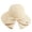 Beige, variant on Women's Bowknot Backless Straw Sun Hat Foldable Uv Protection Wide Brim Beach Hat Adjustable Breathable Floppy Cap For Summer Vacation Travel Adjustable Hat For Warm Weather Outings