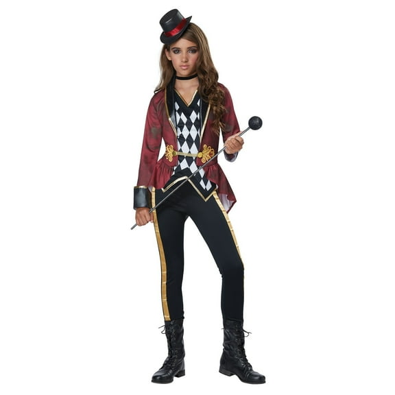 Califia Farms Ringmaster Girl's Halloween Fancy-Dress Costume for Child, L