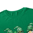 thumbnail image 4 of St. Patricks Day Shirt for Womens Cute Gnomes T-Shirt Shamrock Printed Shirts Short Sleeve Graphic Tees Tops, 4 of 6