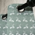 thumbnail image 3 of Ambesonne Green Grommet Curtain, Victorian, 50" x 72", Pale Sage Green White, 3 of 6