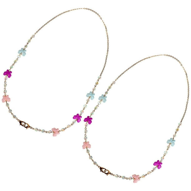 Creative Mask Lanyard 2PCS Flexible Anti Lost Strap Designed For Kids Outdoor Activities Multi Color Durable