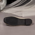 thumbnail image 5 of Daily Outing Comfortable Lightweight Dress Shoes Plus Size Shallow Cut Wide Width Spring Summer Beige 7, 5 of 9