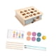 thumbnail image 4 of Conjunto de cuentas de madera Conjunto de juguetes con cuentas Toy Fine Motor Habilidad Aprendizaje preescolar para niños pequeños Niños 2 3 4 Regalo, 4 of 9