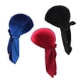 thumbnail image 4 of Sombrero Durag Bandana De Terciopelo Unisex Sunnimix 3 Piezas, 4 of 8