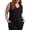 Black, variant on ® Women's Vest, Sizes XS-XXL