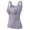 Gray, variant on Women Fall Winter Sleepwear,Sleepwear With Built In Bra,Thermal Homewear For Women,Heated Constant Temperature Warm Tank Top For Fall And Winter