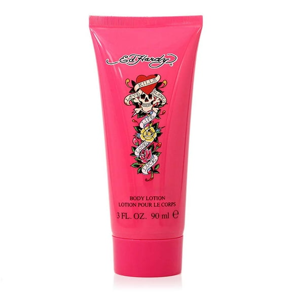 Ed Hardy Love Kills Slowly Life Love Luck 3oz Body Lotion No Box