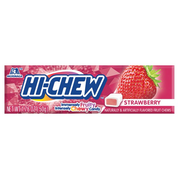 Morinaga Hi Chew Strawberry Fruit Chews 1 76 Oz Walmart Com