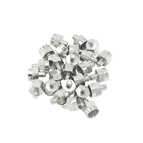 25 Piezas F Tipo 75 Ohm Terminator Coaxial Satellite TV RF Port End Caps