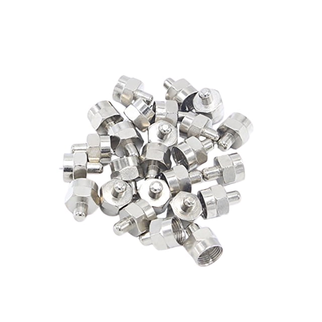 25 Piezas F Tipo 75 Ohm Terminator Coaxial Satellite TV RF Port End Caps