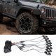 thumbnail image 5 of Gwong Autos 8 vainas LED luces de roca modificadas Cambio de color modificado Bluetooth-Compatible con Bluetooth Bluetooth RGB Lights Kit para vehículos Gwong 24017162, 5 of 6