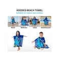 thumbnail image 7 of Usaibhir Hooded Kids Beach Towels - Toddler Bath Towel Girls Boys Swim Cover-ups for Ages 3 to 7 Kids Pool Towels Quick Dry Lightweight Soft Microfiber Poncho 23.6x47.2 inch, 7 of 7