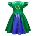 thumbnail image 2 of HAWEE Robe Sanderson Sisters Hocus Pocus pour Filles Halloween Cosplay Sarah Mary Costume de Fête, avec Sac, 2 of 7
