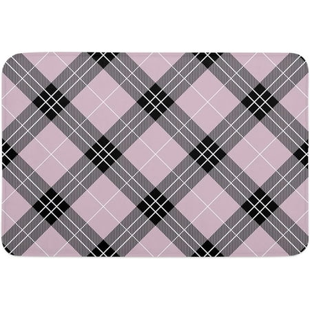 

Front Door Mat Welcome Mat Classic Tartan Holy Plaid Non-Slip Absorbent Indoor Door Mats Durable Backing Low-Profile Floor Doormat for Entryway Patio Porch 20x32 Inch