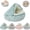 Green, variant on Dog Bed Cave, Cat Bed Round Plush Fluffy Hooded Cat Bed Cave, Anti-Slip Bottom & Washable Warm Sleeping Pet Beds for Indoor Cats Cave & Calming Dog Beds Winter