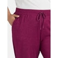 thumbnail image 2 of Athletic Works Women's and Women's Plus ButterCore Joggers, Sizes XS-4X, 2 of 6