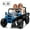 Blue, variant on LUIBAS 24V 4x4 2-Seater Ride on Buggy Battery Powered Kids Electric Car Off-Road Vehicles w/ Remote Control, Bluetooth for Ages 3+ Kids, Pink