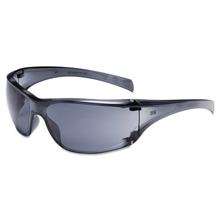3M Virtua AP Protective Eyewear, Grey Frame and Lens, 20-Pack