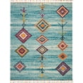 thumbnail image 2 of Nourison Moroccan Casbah Tribal Aqua 7'10" x 10'6" Area Rug, (8x11), 2 of 8