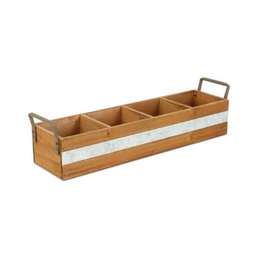 Contemporary Home Living 4' Distressed Black Rectangular Storage Shelf ...