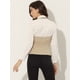 thumbnail image 4 of Chaleco de mujer con cuello halter, chaqueta sin mangas vintage con botones, chaleco de traje elegante Albaricoque XL, 4 of 6