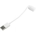 thumbnail image 3 of Lightning to USB Cable - Coiled - 0.6m (2ft) - White, 3 of 4