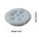 thumbnail image 1 of Cojín de asiento engrosado para uso en oficina y estudiantes. Almohadilla transpirable y absorbente del sudor para glúteos en verano. Diseño de correa segura para soporte ergonómico en comedores,, 1 of 3
