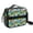 Rooster and Sky, variant on Rooster and Pumpkin Green Pattern Insulated Lunch Bag with Shoulder Strap and Bottle Holder,Bento School Lunch Bag Box,11x9.5x3.5 Inches