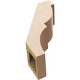 thumbnail image 6 of Ekena Millwork 5"W x 10"D x 14"H Valencia Rough Cedar Woodgrain TimberThane Knee Brace, Primed, 6 of 6
