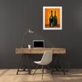 thumbnail image 3 of Monahan, Jodi 12x14 White Modern Wood Framed Museum Art Print Titled - Two Bottles, 3 of 4