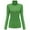 Green, variant on Turtleneck Thermal Shirts for Women Long Sleeve Tops Fleece Lined Shirt Mock Neck Base Layer