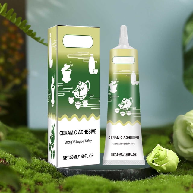 Sokhug Multifunctional Adhesive White Edges Sealing Ceramic Glue Kitchen Bathroom Solid Welding Agent 50ml