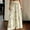 Green, variant on Women Summer Beach Vacation Pants High Waisted Wide Leg Floral Palazzo Printed Loose Flowy Casual Boho Style Pants(Beige,M)