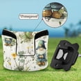 thumbnail image 6 of Haosy Watercolor Gnomes in Clover Fields Golf Mallet Putter Cover Strong Magnetic Leather Golf Club Headcover Closure, 6 of 7