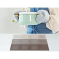 thumbnail image 5 of Unique Bargains Placemats Set of 6 for Dining Table Decor Washable Table Mat Gray Coffee, 5 of 7