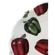 thumbnail image 4 of Juego 4 Platos Galerias El Triunfo Ceramica Blanca Diseño Chiles Morrones 21.5cm, 4 of 5