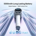 thumbnail image 3 of Ventilador de mano JISULIFE Life10s 5000 mAh, 28 h, 5 velocidades, 3 of 9