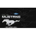 thumbnail image 4 of Men's Ford Mustang Collage Short Sleeve Black Crew Neck T-Shirt, 4 of 8