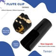 thumbnail image 3 of Boucle en Métal pour Saxophone Simple Clip en Cuir + Capuchon Réglage de Vis en Cuivre Simple Ligature Compacte Durable, 3 of 6