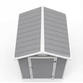 thumbnail image 2 of Outdoor Storage Shed 4x6 FT with Floor, Plastic Resin Garden Shed with Window&Lockable Door, All-Weather Utility Shed for Patio, Backyard, Lawn Mower, Bike, 2 of 7