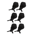 thumbnail image 1 of 6pzs Gorro De Cheff Gorro Para Cocina Estilo Turbante Unisex Malubero Negro, 1 of 5