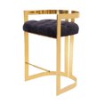 thumbnail image 1 of Canadian Lynda Pub Chair Black Gold, 1 of 2