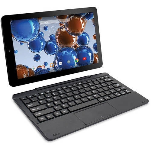 Restored RCA RCT6303W87DK Viking Pro 10" Tablet w/ detachable keyboard