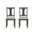 thumbnail image 2 of Powell Willow Grey Side Chair, 2 of 14