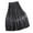 A-Black164, variant on Office Pleated Skirt For Women Leather Flowy Slimming Long Skirt Casual Daily Wear Work Skirts