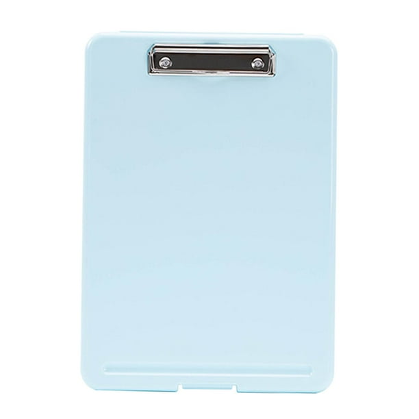 Caja de archivo de plástico A4 Carpetas de duraderas a prueba de agua Estuche de almacenamiento de archivos Se puede colgar Caja de - Azul C Sunnimix carpeta de archivos