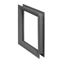 National Guard Window Frame Kit,H. 5 In,W. 35 In L-FRA100-5x35