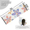 thumbnail image 5 of Yayeee Runner Rug for Bedroom 2'x6' Machine Washable Hallway Non Slip Mat, Blue Retro Flower, 5 of 8